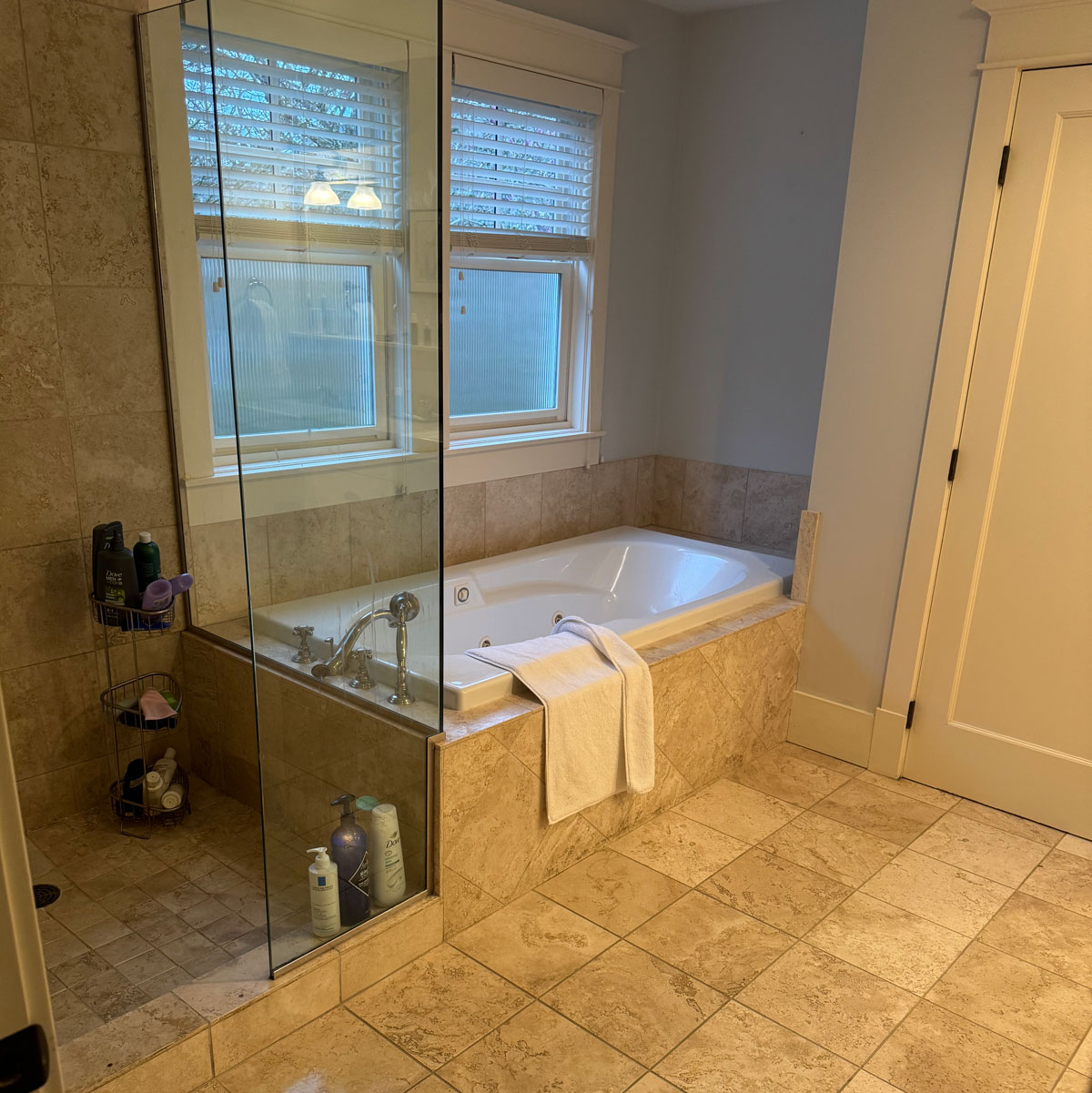 Before-shower