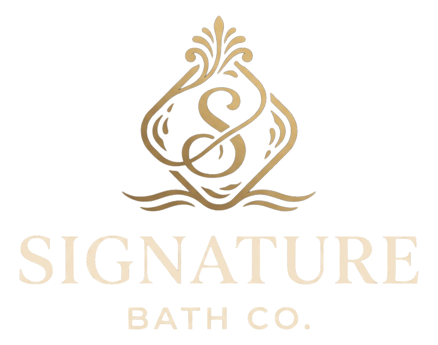 Logo Stacked Cream